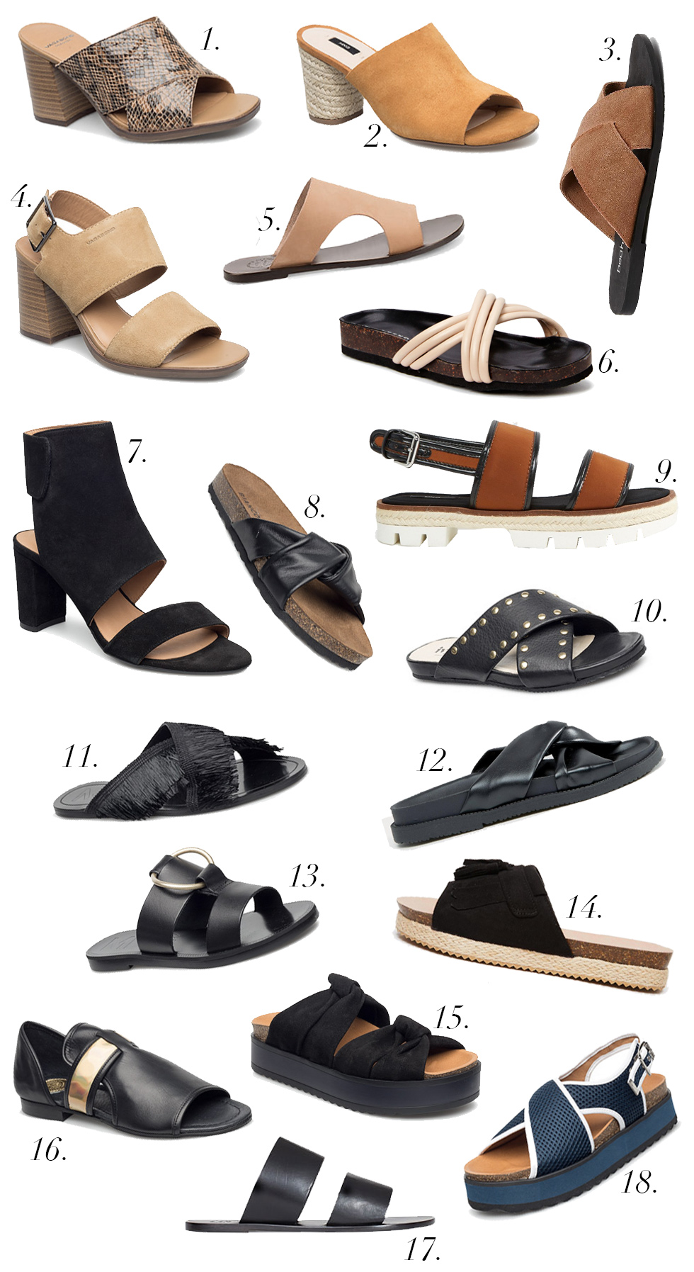 18 pæne seje sandaler SHOES | Fashionary blog