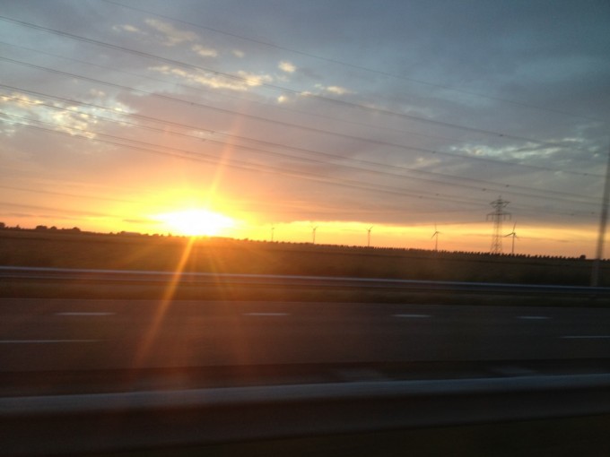 Yaaay back home - Sunset