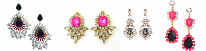 Earrings - Coctail Statement style