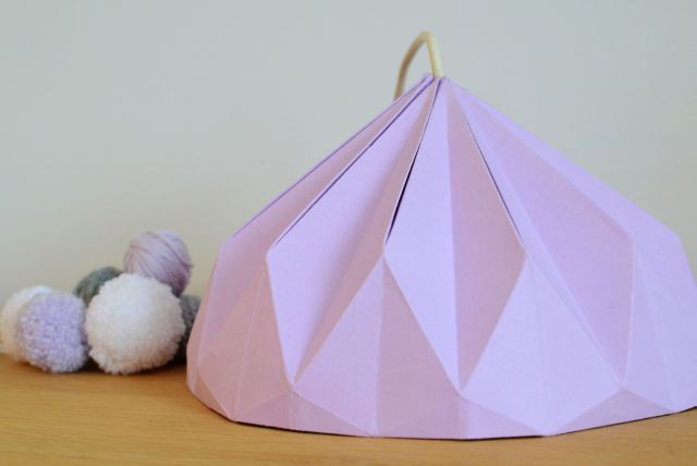 velsignelse Slutning appetit Origami lamp DIY | DIY | KreaVilla
