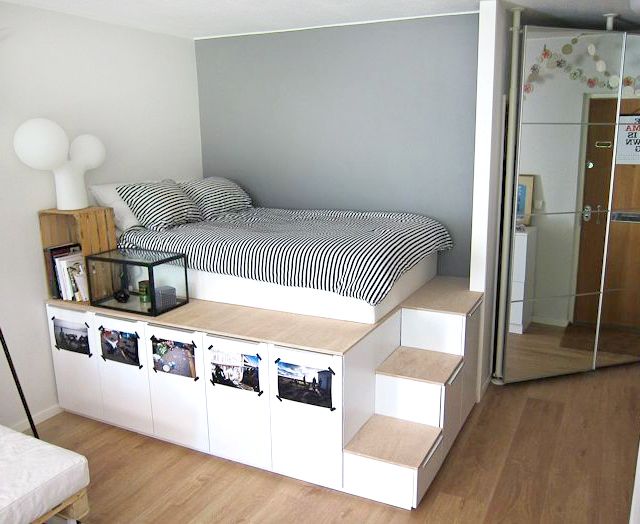 DIY – Beds with storage | Interiør | KreaVilla