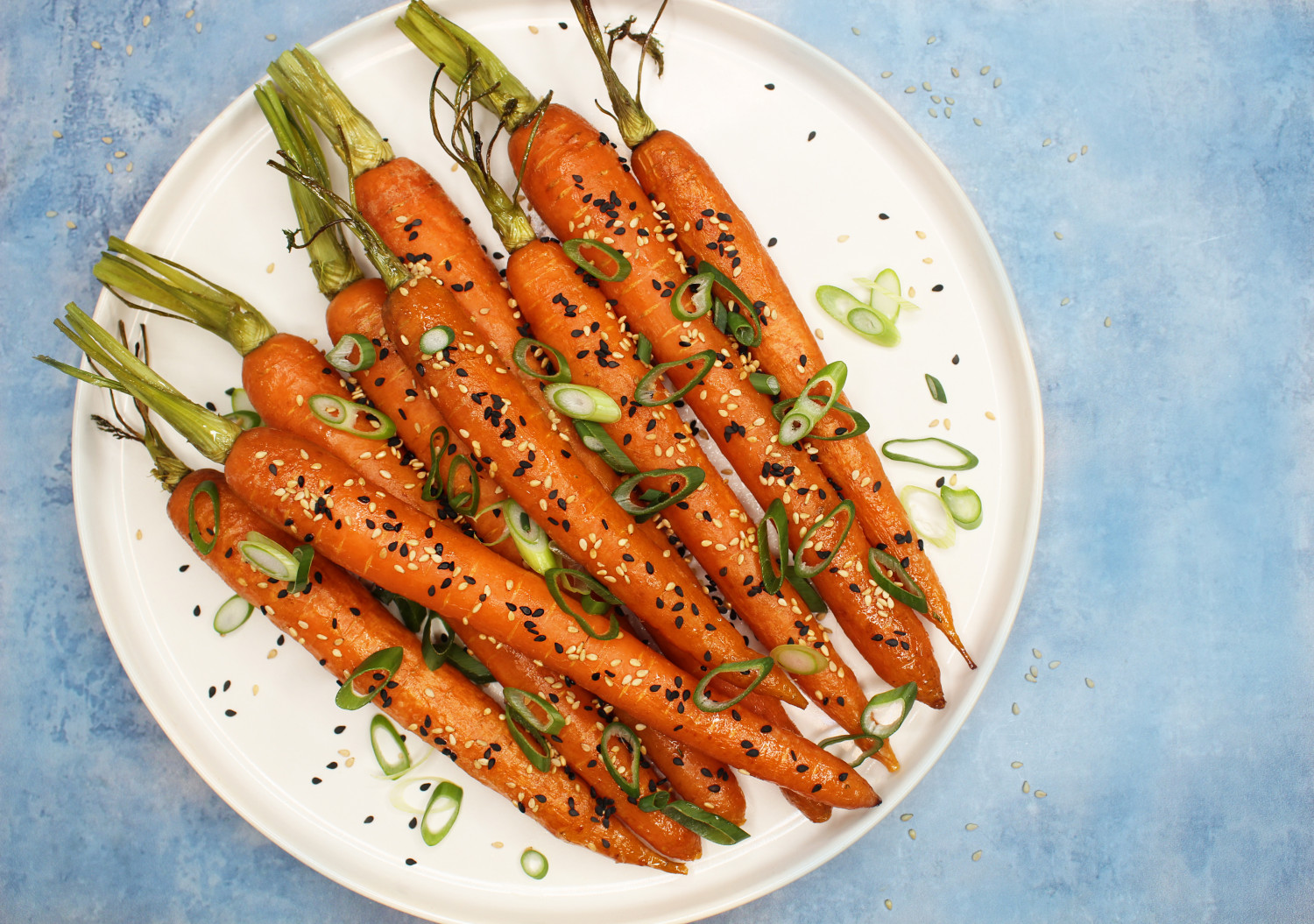 Skrive ud essens rådgive Honningbagte gulerødder med sesam og forårsløg | Opskrifter |  michelleneergaard blog