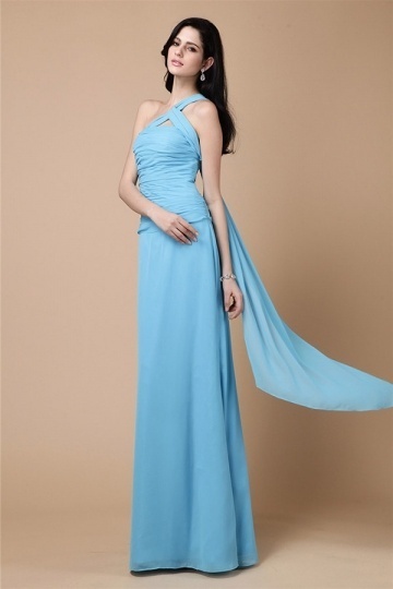 robe demoiselle d honneur bleu