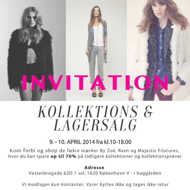 Invitation, Lagersalg-1
