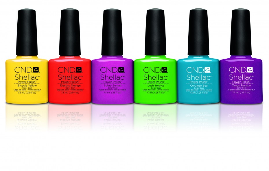 CND Shellac Paradise Collection