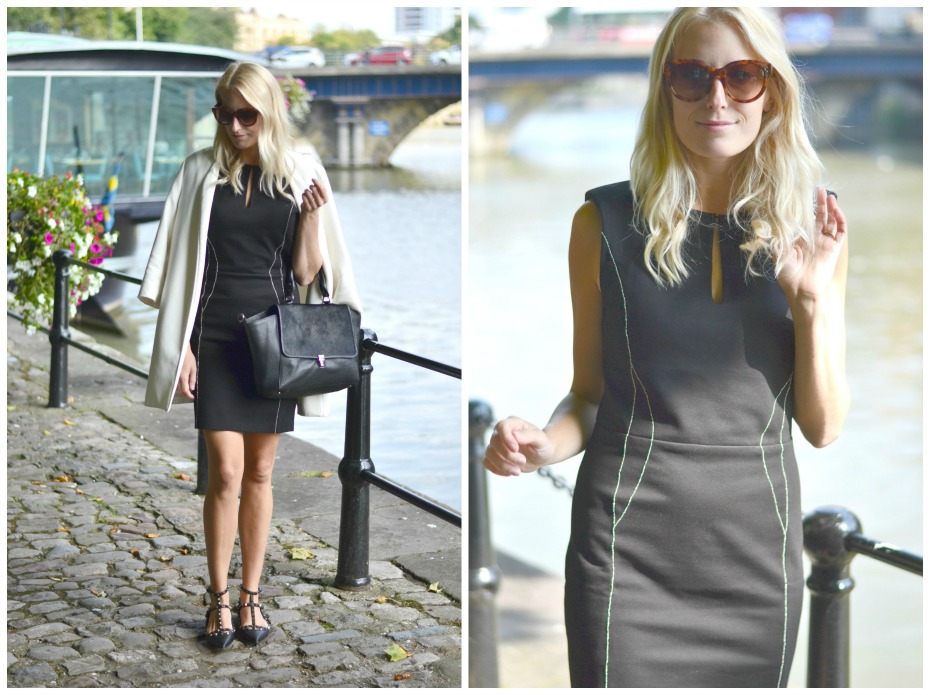 11092014 // Wearing Moxy Copenhagen Dress, Valentino Rockstud & Céline  Audrey | My outfit | Style by Josephine