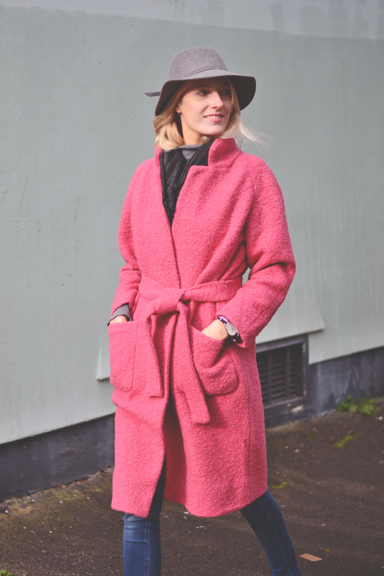 12112014 // Pink Ganni Teddy Coat | My outfit | Style by Josephine