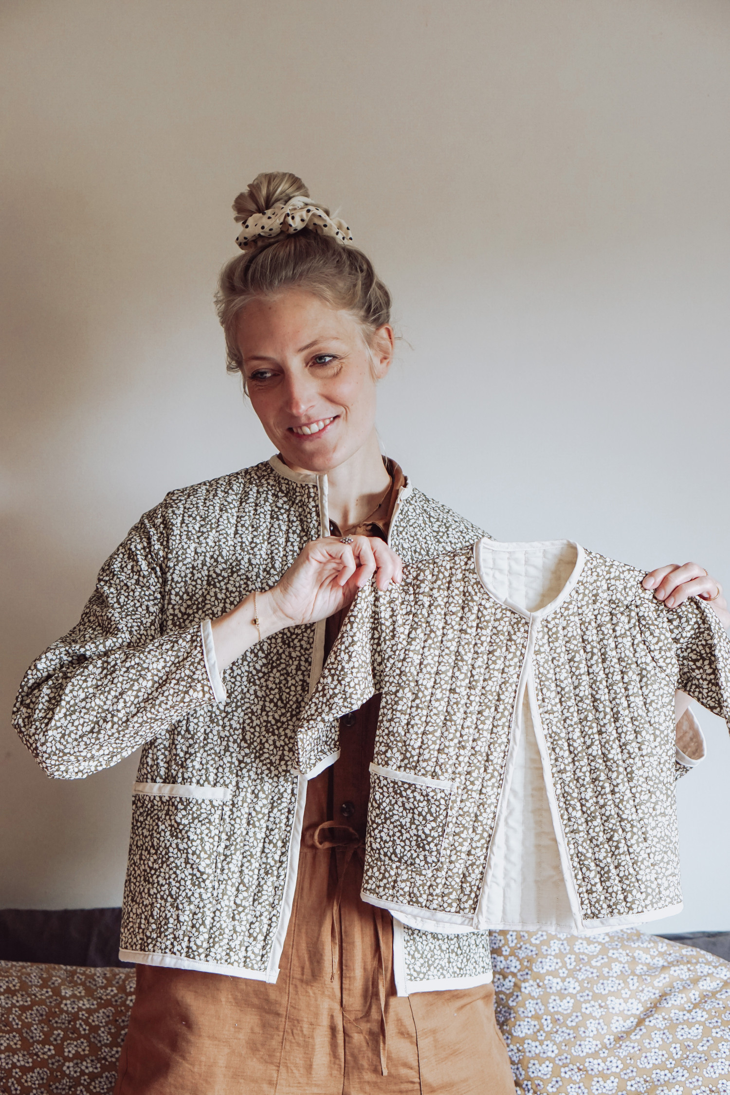 Quiltet baby jakke | DIY | Style by Josephine