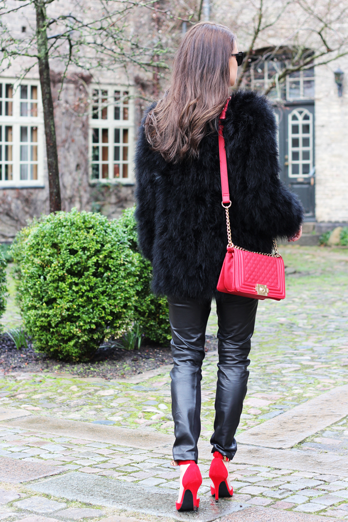 LEATHER PANTS | OUTFIT | Sofies Closet