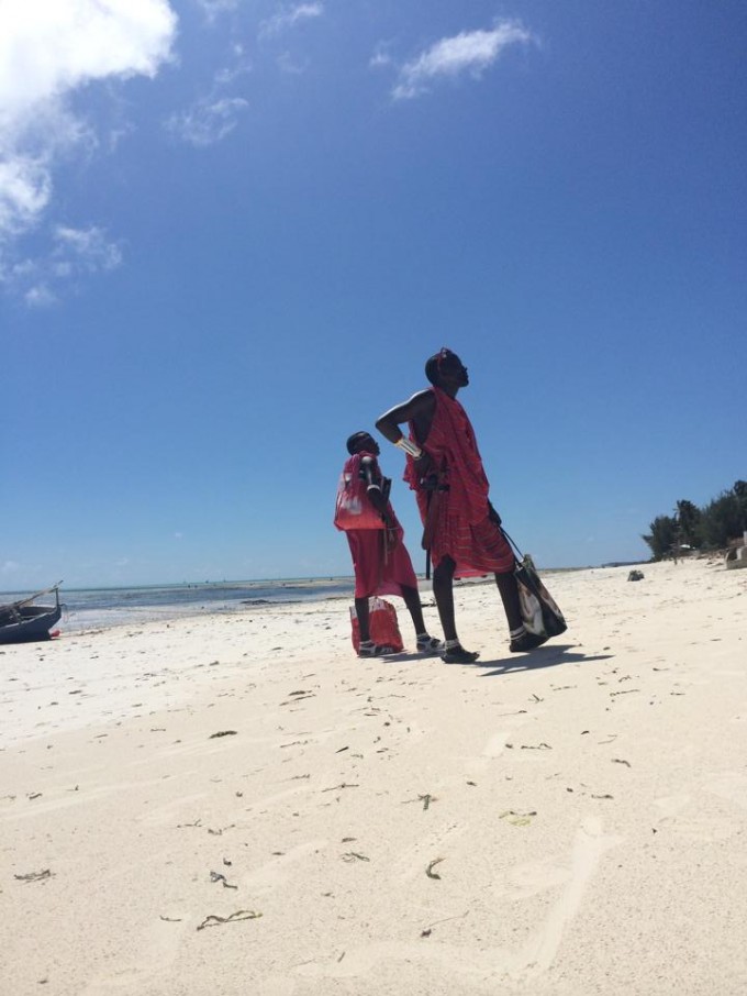 2 masaier fra Zanzibar