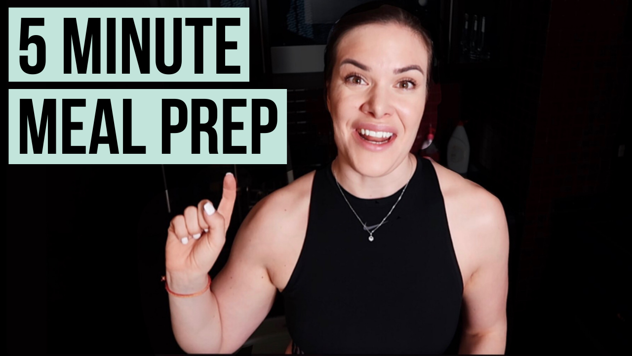 HOW I PREP MY FOOD | 5 MINUTE MEAL PREP HEALTHY RECIPES | Amanda ...