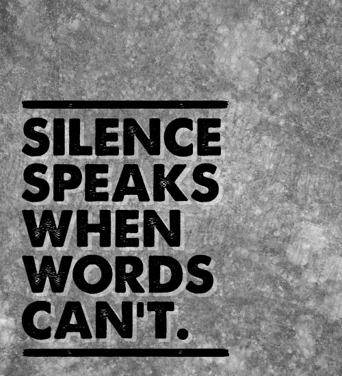silence-speaks