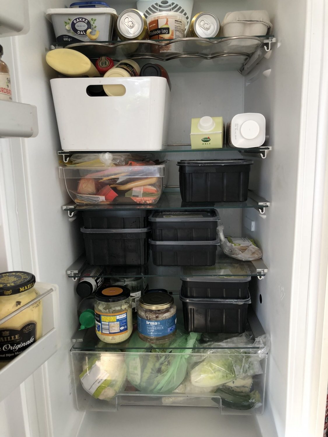 Kokkens hverdagsmad i praktisk køleskabsvenligt emballage