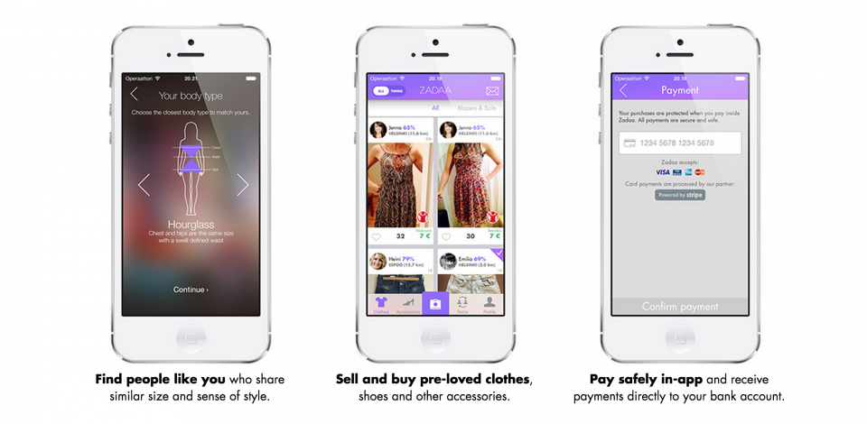 ZADAA: Ny app til køb og salg af second hand tøj & sko | Livsstil | Lines  Livsstil