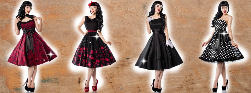 Rockabilly og Vintage kjoler | Rockabilly & Vintage Kjoler |  BeautyAndDresses blog