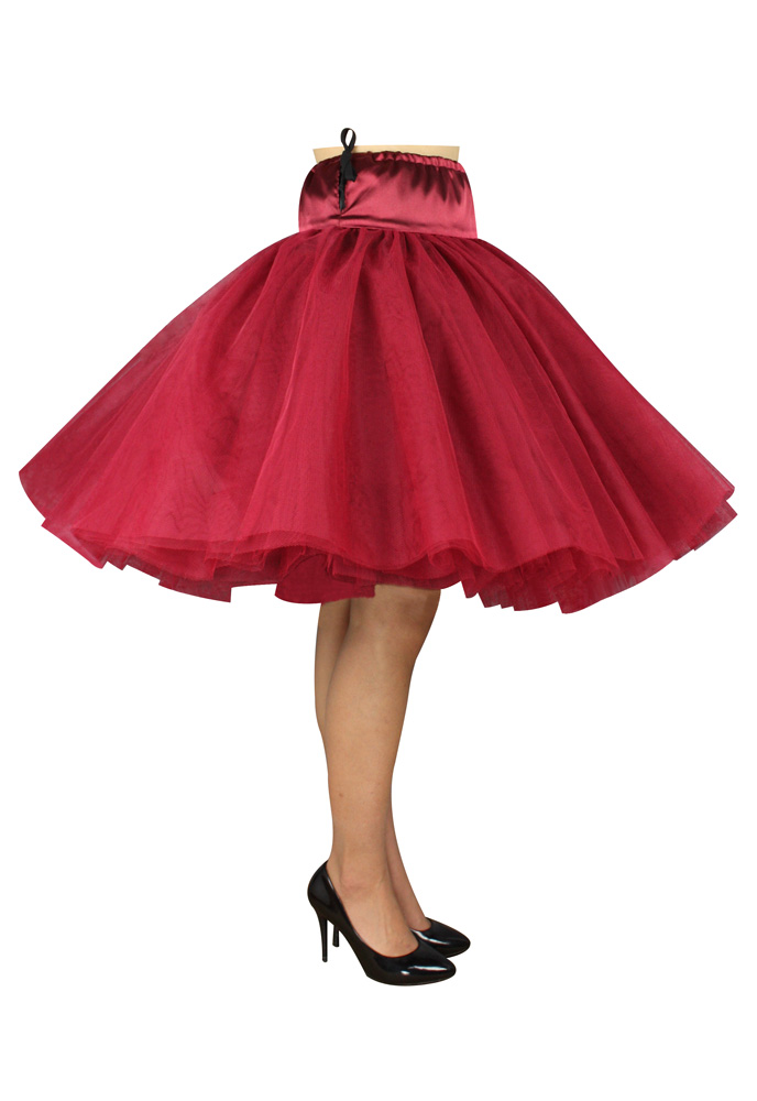 Petticoats og Rockabilly skørter, helt op i plus size | BeautyAndDresses  blog