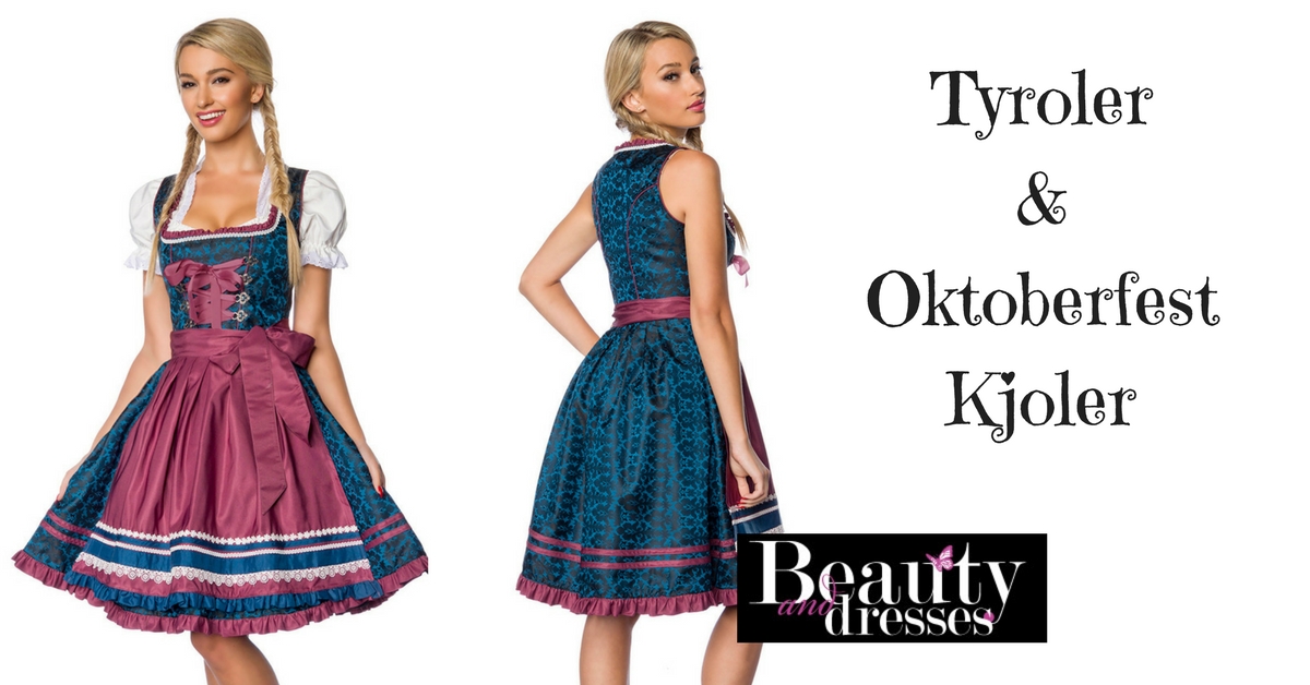 Køb din Oktoberfest og tyrolerfest kjole online HER