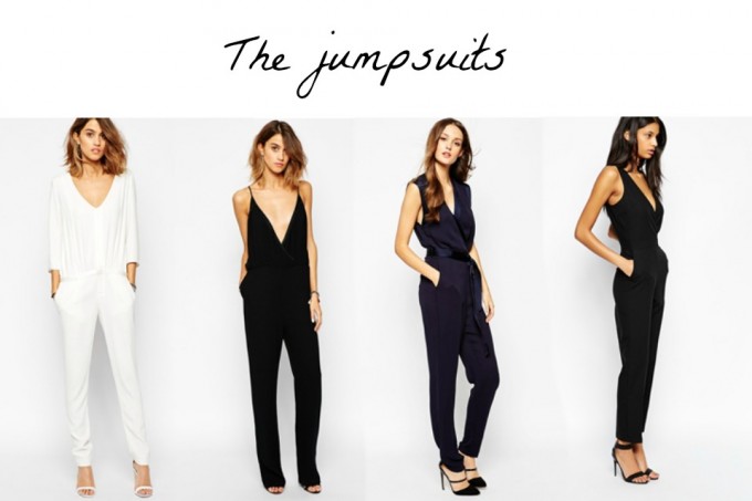 the jumpsuits