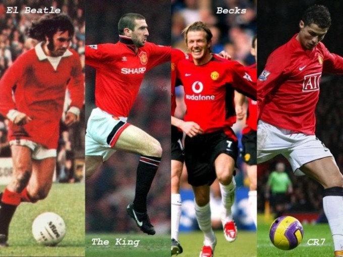 Best, Cantona, Beckham og Ronaldo er måske 4 af fodboldhistoriens mest omtalte navne - både som fodboldspillere men mindst lige så meget for deres udseende, opførsel og brand - og fælles for alle 4 er naturligvis at de har spillet for Manchester United!!