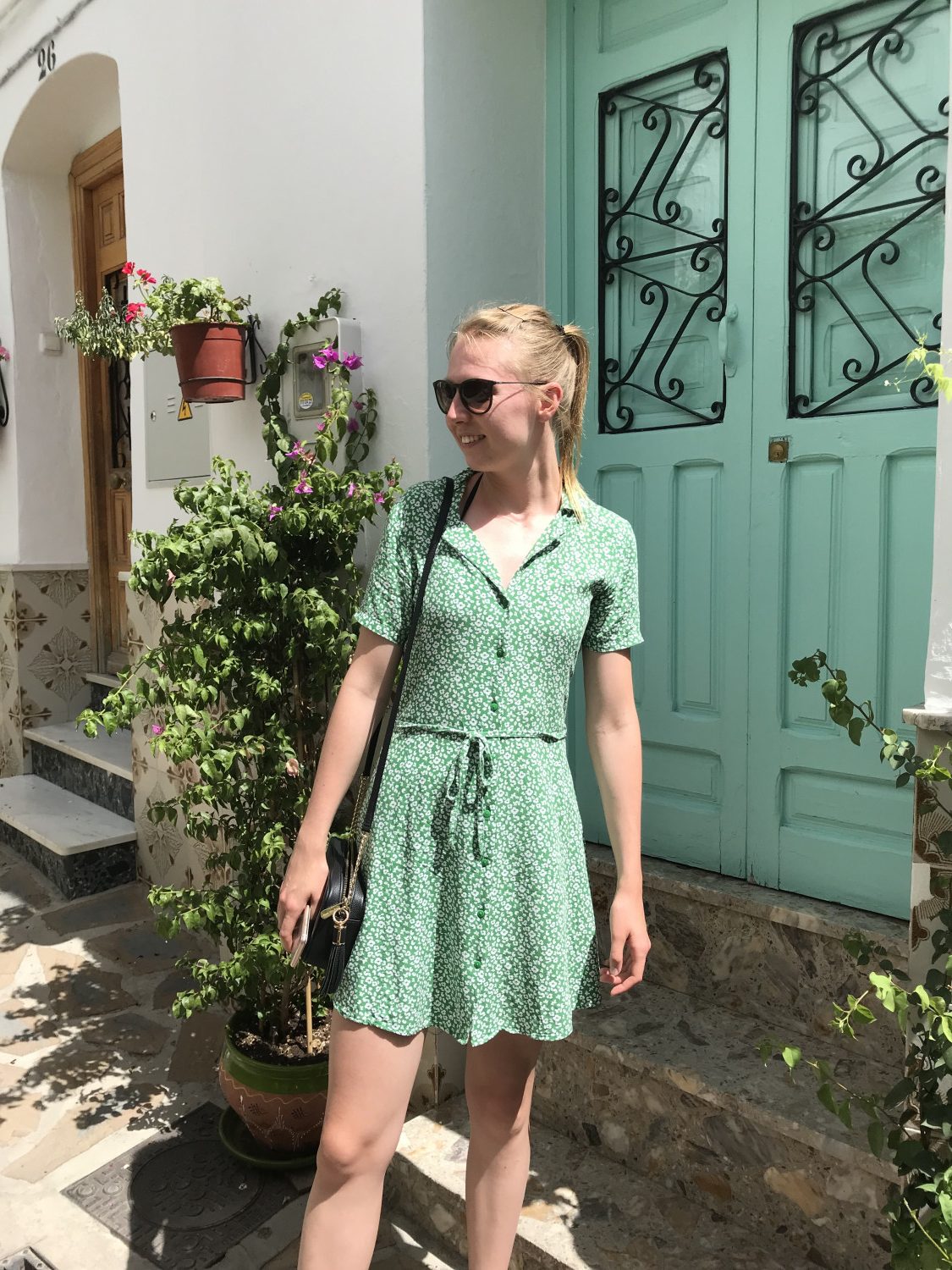 Outfit #111 – Grønne kjole | Mode | Simone Damsfeld