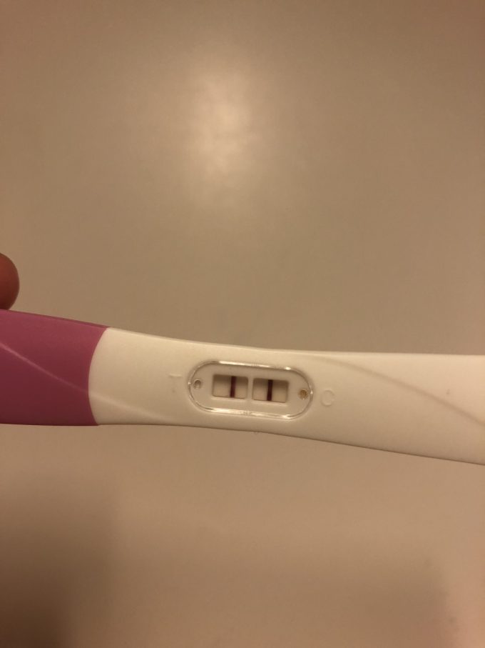 Positiv graviditetstest